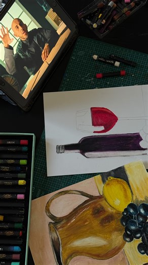 ‎مشاريع مدرسية 🇴🇲‎ on Instagram‎: "درس الباستيل للصف العاشر حجم A4 : ٦ ريال #مشاريع_مدرسية #اكسبلور #مشاريع #سلطنة_عمان"‎