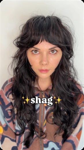 𝐣𝐚𝐬𝐢𝐞𝐥 | 𝐒𝐅 𝐡𝐚𝐢𝐫𝐬𝐭𝐲𝐥𝐢𝐬𝐭 on Instagram: "Beautiful, effortless shag with cutie bits and pieces 🤭 Book at edo salon in san francisco at edosalon.com DM for nyc booking❣️ #shaghaircut #wolfcut #althairstylist #bangs #haircut razor cutting specialist bay area san francisco long cut ideas alt hairstylist stylist bangs nyc new york layers ideas inspo"
