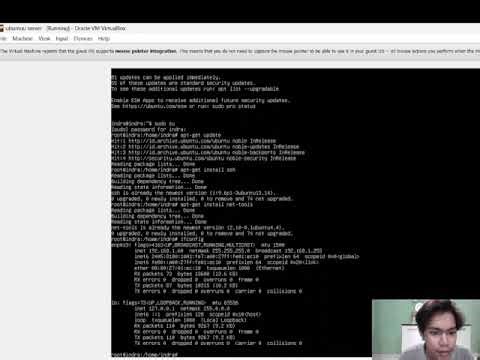 INSTALL SERVER UBUNTU VB