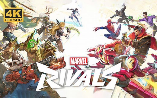 【漫威争锋】4K 最高画质 全英雄 全流程演示 漫威英雄多人动作射击游戏 封测版 - Marvel Rivals