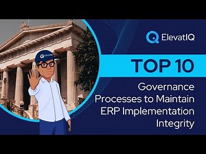 Top 10 Governance Processes to Maintain ERP Implementation Integrity | Master Data