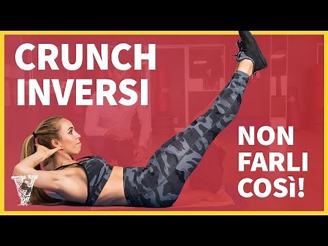 Crunch inverso: esecuzione ed errori comuni