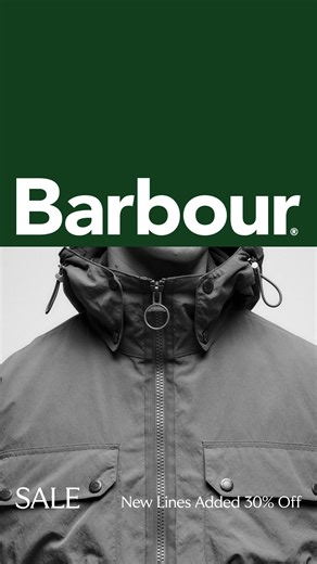 New lines added in the Barbour Winter Sale. | Barbour