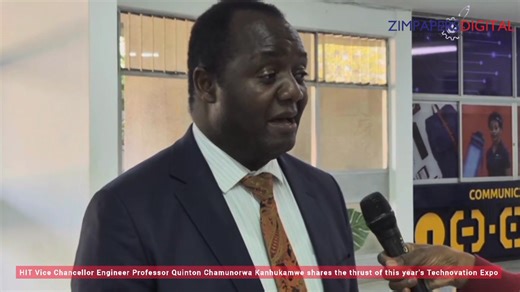 Harare Institute of Technology Vice Chancellor Engineer Professor Quinton Chamunorwa Kanhukamwe shares the thrust of this year’s #TechnovationExpo2025 | The Herald-Zimbabwe