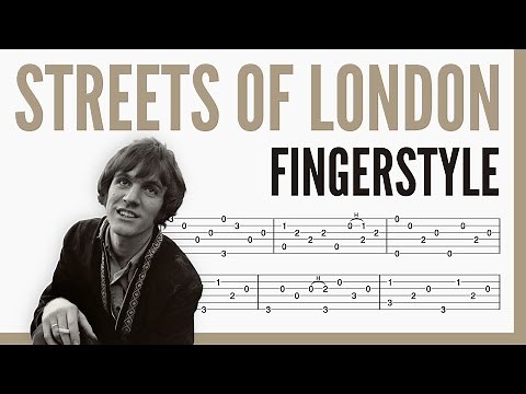 Streets of London - Ralph McTell | TAB Fingerstyle for Guitar