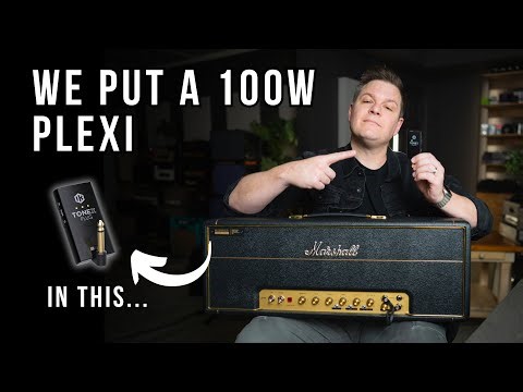I put my 100w Marshall Plexi into the TINY TONEX Plug