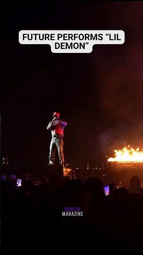 Future performs "Lil Demon" at 'Don't Fall In Love Fest