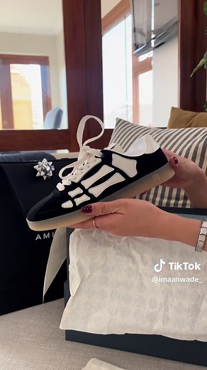 Unboxing Amiri Pacific Bones Sneakers in Style