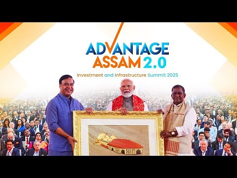 LIVE: PM Modi inaugurates Advantage Assam 2.0 Investment & Infrastructure Summit 2025 in Guwahati