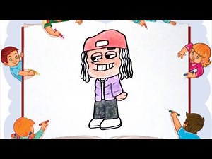 HOW TO DRAW KING VON | EASY DRAWING STEP BY STEP TUTORIAL