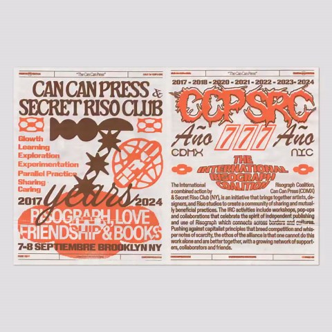 Can Can Press Secret Riso Club Pop Up. https://t.co/Ye6xRSJbCM