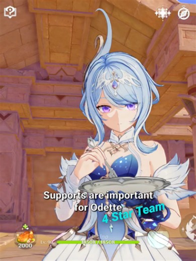 Odette support build guide Genshin Impact