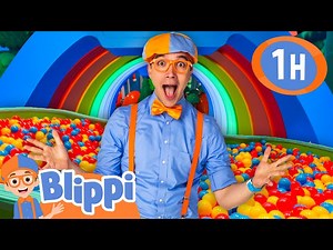 Blippi's Cool Colorful Clubhouse! | BEST OF BLIPPI! | Learn Colors and Science with Blippi! - Videos For Kids