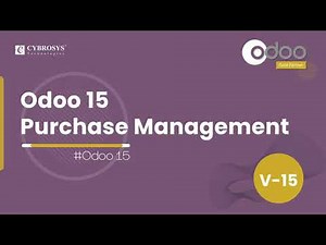 Odoo 15 Purchase Management | Odoo 15 Enterprise Edition | Odoo 15 Purchase Module