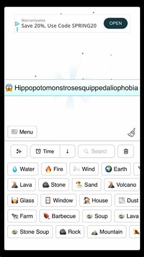 How to make… in infinite craft#fearoflongwards￼