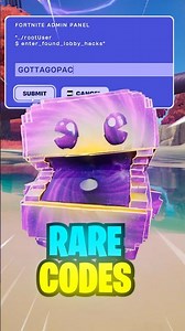 ALL *RARE* SPRITE Lobby Hack Codes in Fortnite!