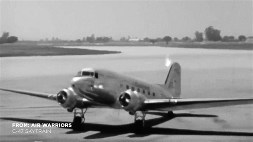 9.1K views · 48 reactions | When called to duty, the C-47 always answered, repurposing itself into whatever the military asked it to be, and changing warfare forever. Watch the C-47 deliver paratroopers to Normandy, evacuate the wounded from the Pacific, and go on the attack in Vietnam during an all-new episode of Air Warriors, Sunday at 9/8c! | Smithsonian Channel | Facebook