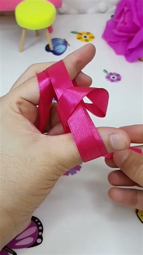 Diy Easy Crafts|How to Make cute bow #diy #easy #easydiy #shorts #trending #cute #bow #pookie