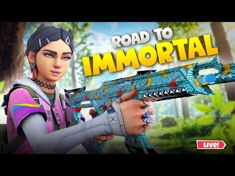 🔥 VALORANT LIVE: Ranked Grind to Immortal | Road to Radiant!