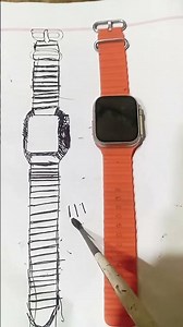 real clock and art clock #watch