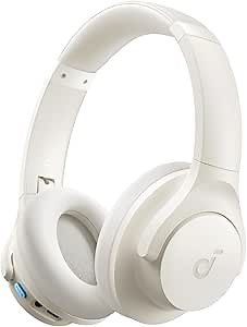 Soundcore Q11i Wireless Over-Ear Bluetooth Headphones by Anker, Deep Bass, 60H Playtime, Hi-Res Audio, Detachable Ear Cushions, Multipoint Connection