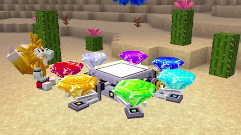 Minecraft x Sonic - Official Sonic Add-On Super Update Trailer