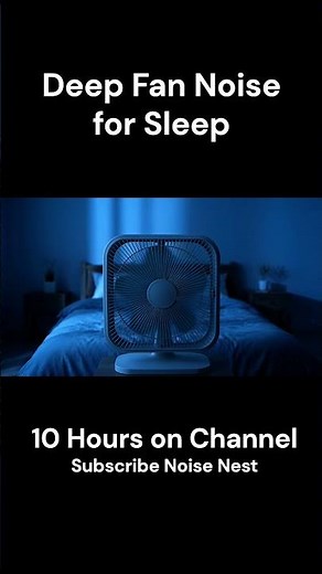 Box Fan Sound for Sleeping | 10 Hours White Noise for Deep Sleep & Focus