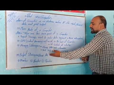 Basic Computer Class (Adarsh public school)