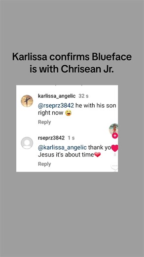 Karlissa confirms Blueface is with Chrisean and baby @Hennessy with official receipt thank you ! #blueface #bluefacebaby #bluefacebleedem #jaidynalexxis #stewie #chriseanrockbabyy #chrisean #chriseanjr