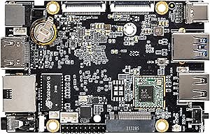 WayPonDEV Firefly ROC-RK3588S-PC 8K AI Rockchip RK3588S Single Board Computer 4GB RAM LPDDR4 &32GB eMMC Storage Support 8K Multi-Display & Linux