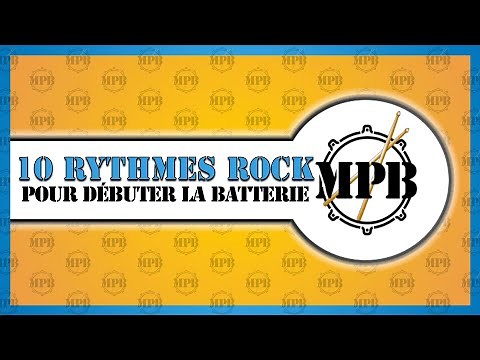 10 rythmes rock incontournables pour débuter la batterie