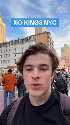 Harry Sisson on Instagram: "NO KINGS NYC WAS A SUCCESS!"