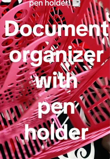 Four layer File Data Storage Rack with Pen Holder plastic file rack desktop storage Office File Basket #fileorganizer #documentorganizer #fileorganizerwithpenholder #teachers