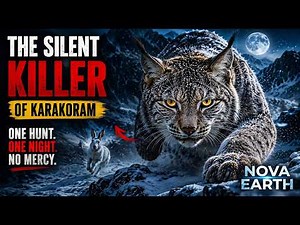 The Silent Hunters of the Karakoram Eurasian Lynx's Deadly Night Hunt #wildlife #4k #8k #fy #viral