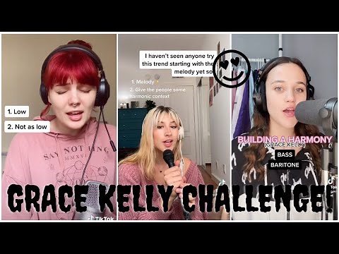 great compilation of Grace Kelly challenge tiktok videos.(part 3)😍