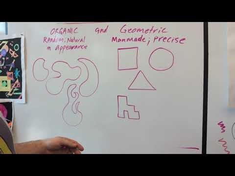 Organic and Geometric Shape and Overlapping