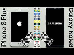 iPhone 8 Plus vs. Galaxy Note 8 Speed Test