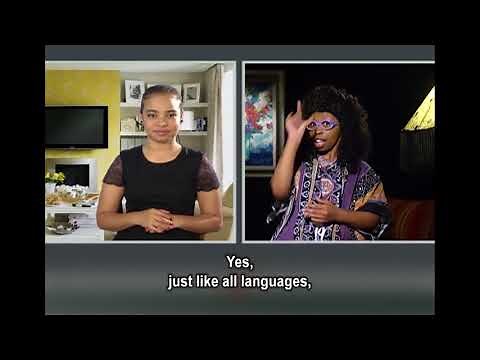 South African Sign Language Lessons - SASL