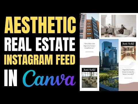 How to create an aesthetic Instagram feed in Canva