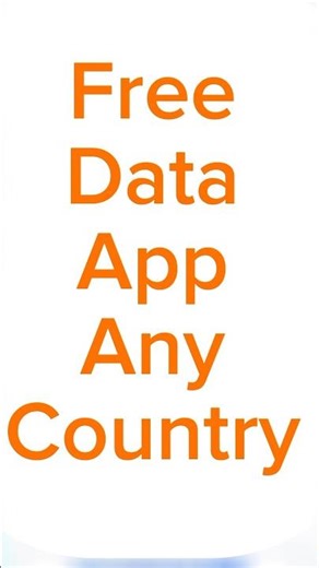 Free data app anywhere #pautectips