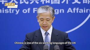 1.3K views · 116 reactions | #Chinese is the most spoken language in the world. | CHINA MFA Spokesperson 中国外交部发言人 | Facebook