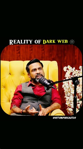 Reality of dark web 😱 #darkweb #shortsfeed #podcast #foryou