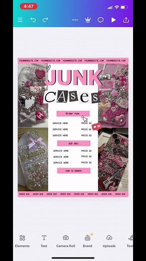 Available to purchase link in instagram bio #canvatemplates #editableoncanva #junkcase #junkcaseflyer #anybusinesstype #templates #purchase #getmeontheforyoupage #fyp #foryoupage❤️❤️