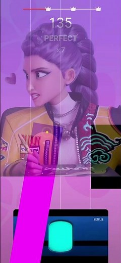 “How It’s Done” Kpop Demon Hunters in Magic Tiles 3 #kpopdemonhunters #huntrix
