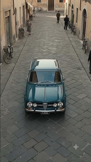 1962–1978 Alfa Romeo Giulia – The Italian Sports Sedan That Redefined Performance! 🇮🇹🔥