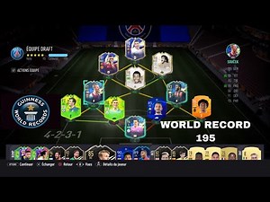 195 Draft Fifa 21 ! WORLD RECORD