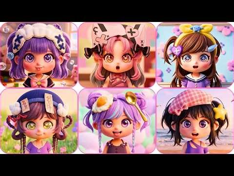 Who Gets the Best Sticker Makeover? 12 Kawaii Characters! 🌸