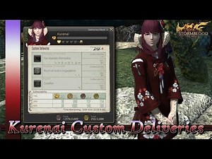 FFXIV: Kurenai Custom Deliveries - Unlocking and Basics.