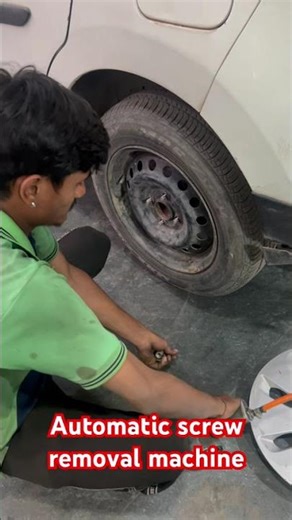 Automatic screw removal machine #viral #car #screw