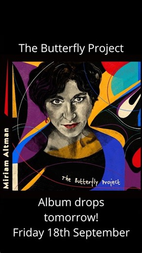 The Butterfly Project album coming out tomorrow! 🎶